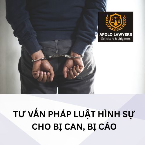 Tư vấn pháp luật hình sự cho bị can, bị cáo